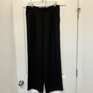 Jaclyn Smith Classic Black Wide Leg Pants, Medium